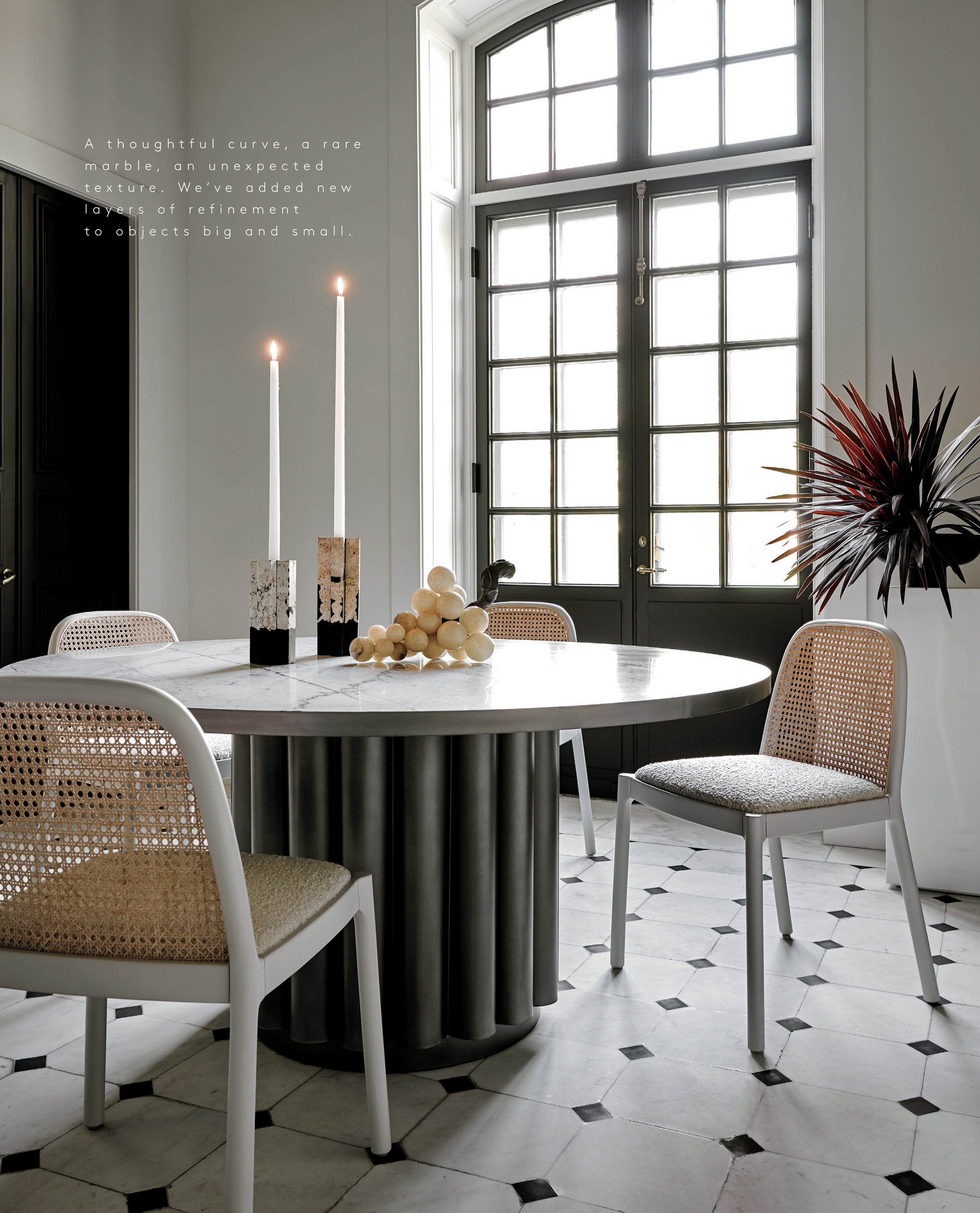 CB2 Canada July Catalog 2020 Earl Marble Media Credenza